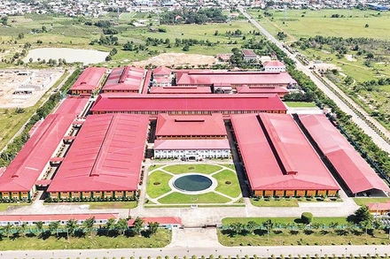 Khu công nghiệp trên địa bàn tỉnh Lâm Đồng đang phát triển hạ tầng.