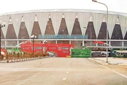 Sân vận động Thái Nguyên.