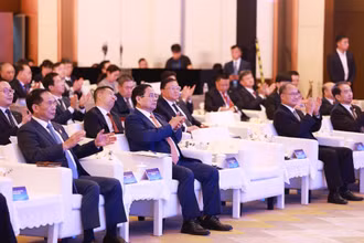 Thủ tướng Phạm Minh Chính tham dự Diễn đàn kết nối doanh nghiệp Việt Nam-Trung Quốc.
