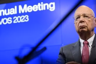 Chủ tịch điều hành WEF Klaus Schwab. (Nguồn: DW)