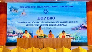 Họp báo công bố giá trị nổi bật toàn cầu của Di sản văn hóa thế giới Yên Tử-Vĩnh Nghiêm-Côn Sơn, Kiếp Bạc.