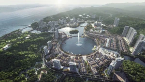 Phối cảnh Khu dịch vụ du lịch phức hợp casino Vân Đồn.