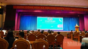 Quang cảnh buổi lễ.