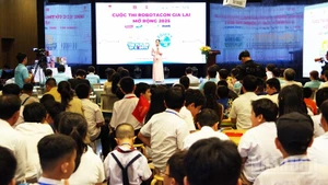 Quang cảnh buổi lễ khai mạc.