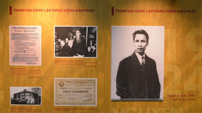 Trưng bày góp phần khắc họa rõ nét hơn chân dung Chủ tịch Hồ Chí Minh - Anh hùng giải phóng dân tộc, nhà văn hóa kiệt xuất Việt Nam. (Ảnh: Ban tổ chức) tu-lieu-6747.jpg