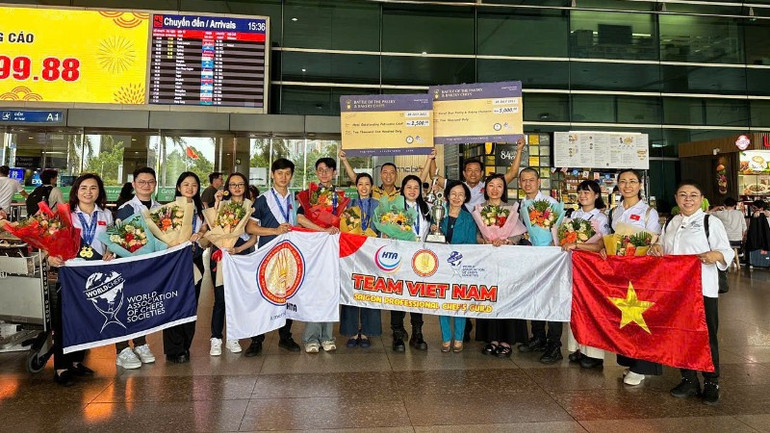 Hơn cả những tấm huy chương, chiến thắng tại cuộc thi còn khẳng định vị thế của nghề bánh Việt Nam trên bản đồ ẩm thực quốc tế. bep-2-3900.jpg