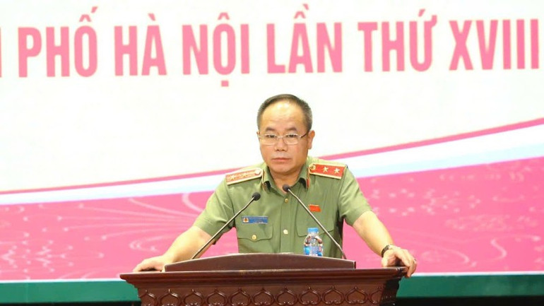 Trung tướng Nguyễn Thanh Tùng chỉ đạo hội nghị. gen-h-z6888884652772-bc3e0c14e90e8861d80b65abc8283e14-5793.jpg