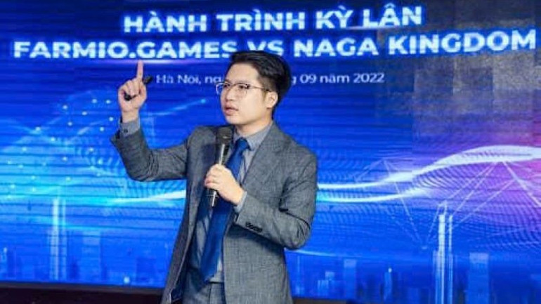 Đặng Quốc Thắng tại buổi giới thiệu dự án Naga Kingdom. (Ảnh: CAHN) 20-7252-5517.jpg
