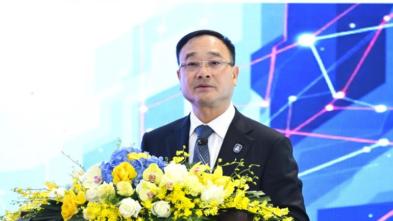 Thượng tướng Phạm Thế Tùng phát biểu khai mạc. photo-library-20251026115905-1a913091-8805-4ddf-8cc9-f967549c549d-dsc2134-623.jpg