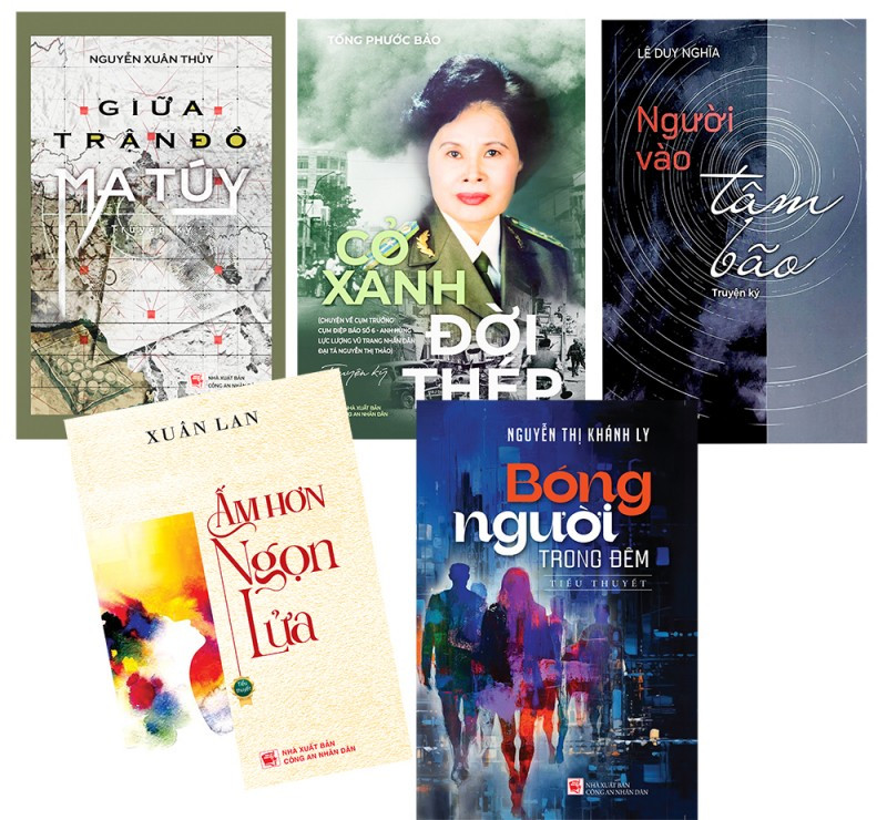 Một số tác phẩm tham gia cuộc thi đã được xuất bản. (Ảnh: BTC)