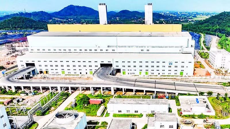 Nhà máy điện rác Sóc Sơn.