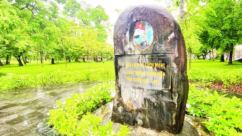 Chứng tích Trường Thanh niên Tiền tuyến Huế, số 63 đường Lê Duẩn, phường Phú Xuân, thành phố Huế.