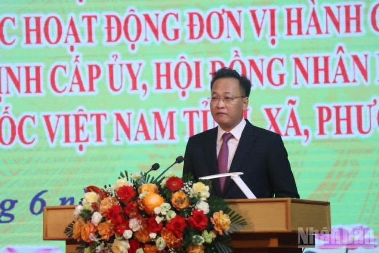Chỉ định đồng chí Nguyễn Hữu Nghĩa, Ủy viên Trung ương Đảng, Bí thư Tỉnh ủy Hưng Yên (cũ), giữ chức Bí thư Tỉnh ủy Hưng Yên (mới) nhiệm kỳ 2020-2025. ndo_br_5.jpg