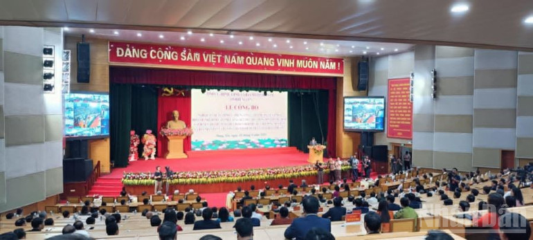 Quang cảnh Lễ công bố. ndo_br_8.jpg