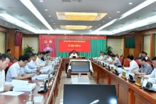 Tại kỳ họp thứ 41, Ủy ban Kiểm tra Trung ương đề nghị cấp có thẩm quyền xem xét, thi hành kỷ luật Ban Thường vụ Thành ủy Thành phố Hồ Chí Minh nhiệm kỳ 2010-2015 và một số đảng viên. (Ảnh: Đăng Khoa)