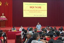 Quang cảnh buổi đối thoại.