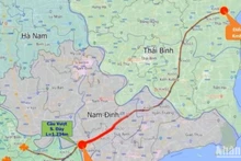 Quy hoạch dự kiến hướng tuyến cao tốc Ninh Bình-Hải Phòng (gọi tắt là CT.08).