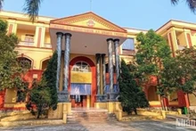 Trụ sở xã Quang Trung (huyện Kiến Xương, tỉnh Thái Bình).