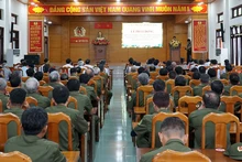 Quang cảnh lễ phát động.