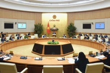 Quang cảnh phiên họp.