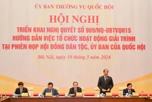 Nghị quyết số 969/NQ-UBTVQH15 là Nghị quyết đầu tiên được Ủy ban Thường vụ Quốc hội ban hành nhằm thực hiện chủ trương đẩy mạnh và nâng cao chất lượng hoạt động giải trình tại các cơ quan của Quốc hội.