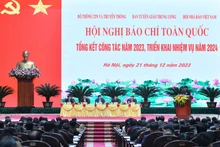 [Ảnh] Hội nghị Báo chí toàn quốc tổng kết công tác năm 2023, triển khai nhiệm vụ năm 2024