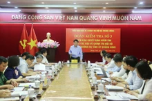 Đại tướng Lương Cường phát biểu chỉ đạo tại hội nghị.