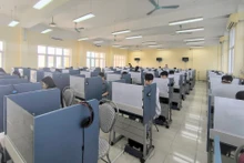 Thí sinh dự thi HSA năm 2024 (Ảnh: VNU)