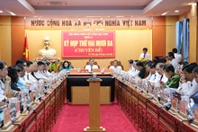 Kỳ họp lần thứ 23 của Hội đồng nhân dân tỉnh Trà Vinh.
