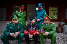 Đồng lòng dưới chân đỉnh Khoang La San 