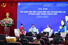 [Ảnh] Tọa đàm “Xây dựng hình mẫu thanh niên các cơ quan báo chí ở Trung ương trong thời kỳ mới”