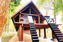 Nhà dài truyền thống người Ê Đê được tỉnh Đắk Lắk đầu tư xây dựng nhằm bảo tồn văn hóa truyền thống dân tộc trong khuôn viên di tích Biệt điện Bảo Đại, phường Tân Tiến, thành phố Buôn Ma Thuột.