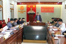 Quang cảnh kỳ họp (Ảnh: D.D)