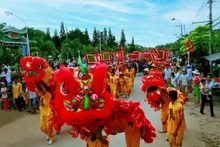 Lễ hội Vía Bà Chúa Xứ núi Sam. (Ảnh: Cục Di sản văn hóa)