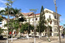 Trụ sở Ủy ban nhân dân huyện Ea Súp, nơi các đồng chí nguyên lãnh đạo Ủy ban nhân dân huyện Ea Súp công tác bị kỷ luật.