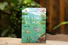Cuốn "Cá Linh đi học" của tác giả Lê Quang Trạng. (Ảnh: Nhà xuất bản Kim Đồng)