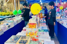 Không gian văn hóa đọc trong Hội chữ Xuân Ất Tỵ 2025. 