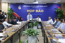 Họp báo công bố thông tin về Liên hoan Truyền hình toàn quốc lần thứ 42. (Ảnh: VTV)