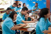 Môi trường học tập tại Trung tâm Bảo trợ nạn nhân chất độc da cam và trẻ em bất hạnh thành phố Đà Nẵng.