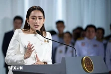 Thủ tướng Thái Lan Paetongtarn Shinawatra. (Ảnh: THX/TTXVN)