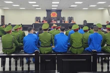 Phiên tòa xét xử vụ án Mua bán trái phép chất ma túy tại Tòa án nhân dân thành phố Hà Nội. (Ảnh minh họa/KHẢI HOÀN)