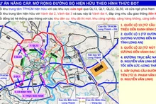 4 dự án BOT tại các cửa ngõ của Thành phố Hồ Chí Minh chuẩn bị cắm ranh mốc tại các địa phương có dự án đi qua.