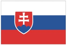 Quốc kỳ Cộng hòa Slovakia. 
