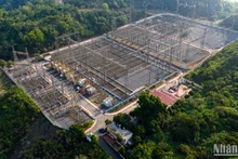 Trạm biến áp 500kV Hòa Bình.