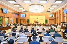 Quang cảnh phiên họp tại Nhà Quốc hội.