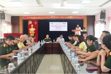 Quang cảnh Lễ bế mạc trại sáng tác.