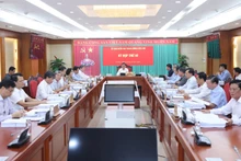 Tại Kỳ họp thứ 49, Ủy ban Kiểm tra Trung ương đề nghị cấp có thẩm quyền xem xét, thi hành kỷ luật đồng chí Nguyễn Viết Hiển. (Ảnh: ĐĂNG KHOA)