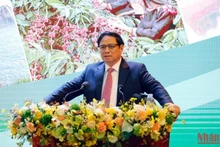 Thủ tướng Phạm Minh Chính phát biểu ý kiến tại hội nghị.