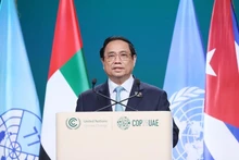 Thủ tướng Phạm Minh Chính phát biểu tại hội nghị. 