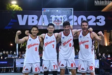 [Ảnh] Thang Long Warriors giành chức vô địch đầu tiên tại chuỗi sự kiện VBA 3x3 Prime 2023